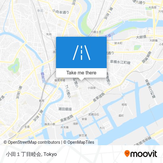 小田１丁目睦会 map