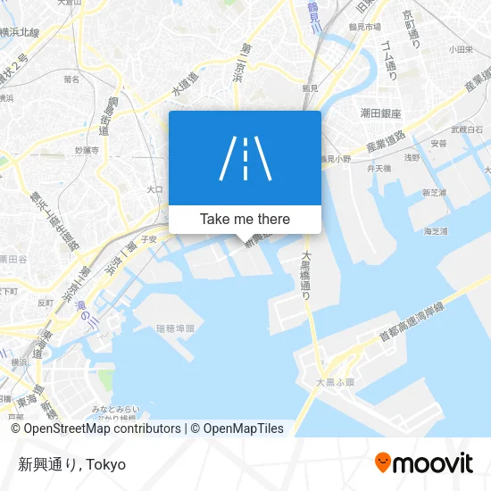 新興通り map