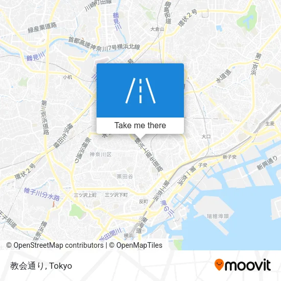 教会通り map
