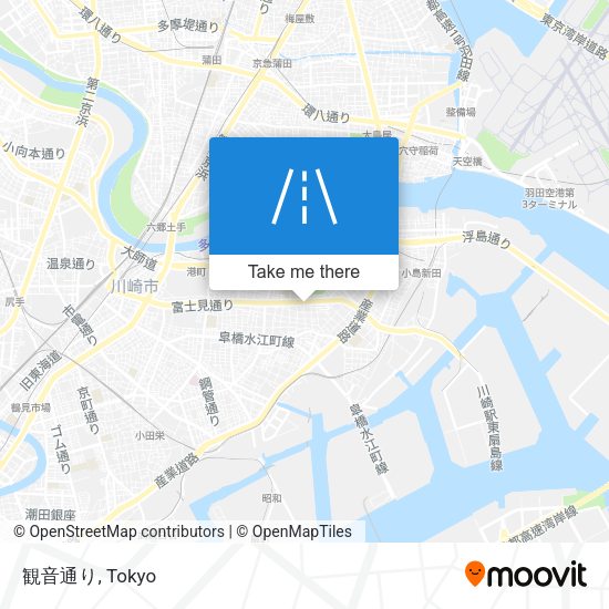 観音通り map