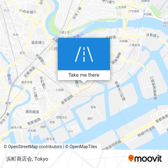 浜町商店会 map