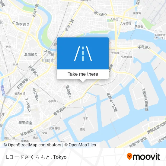Lロードさくらもと map
