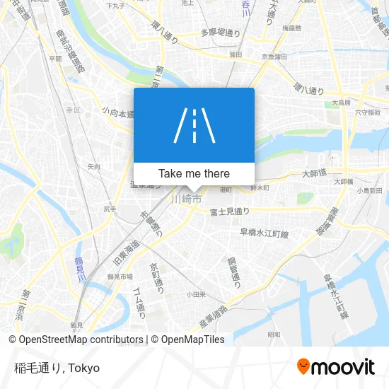 稲毛通り map