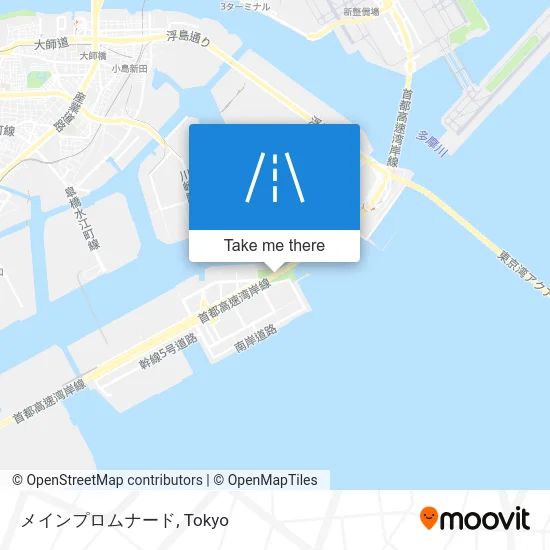 メインプロムナード map