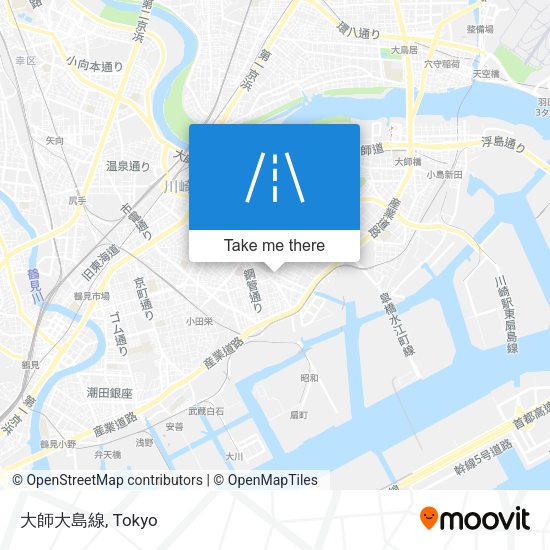 大師大島線 map