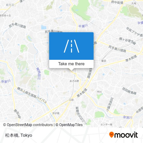 松本橋 map