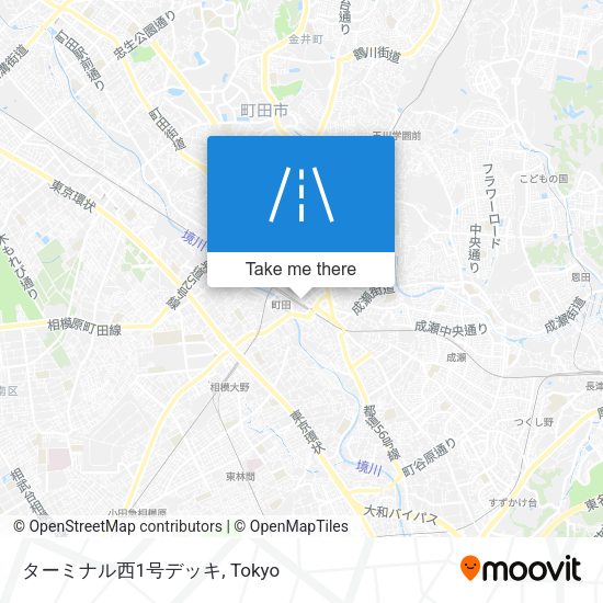 ターミナル西1号デッキ map