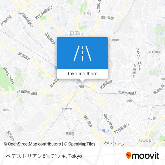 ペデストリアン6号デッキ map