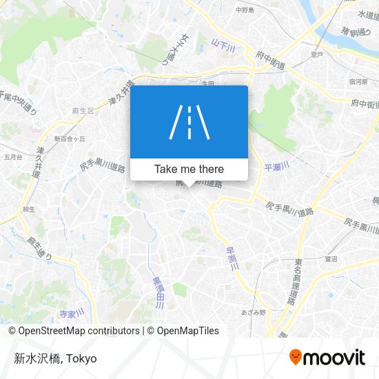 新水沢橋 map