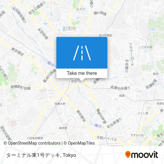 ターミナル東1号デッキ map
