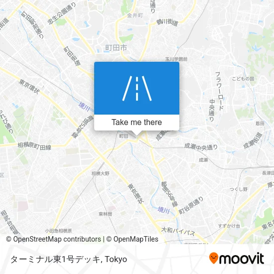 ターミナル東1号デッキ map