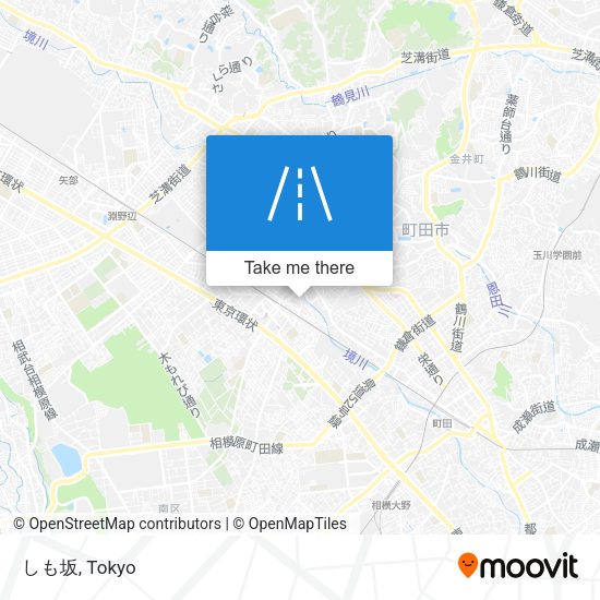 しも坂 map