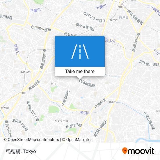 稲穂橋 map