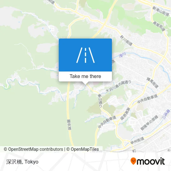 深沢橋 map