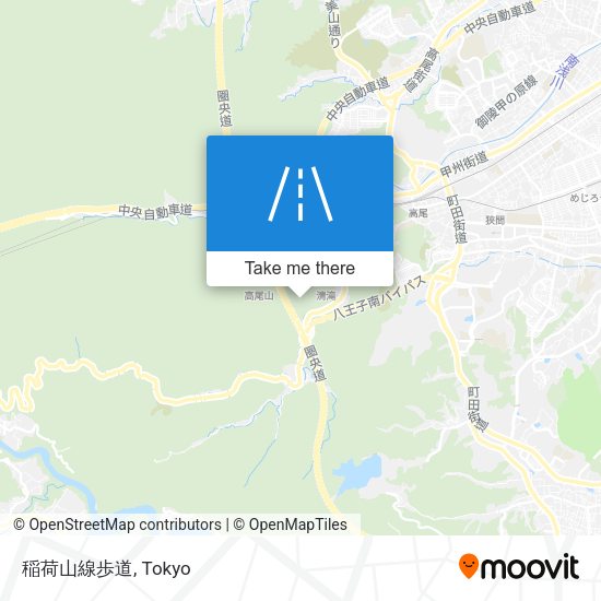稲荷山線歩道 map
