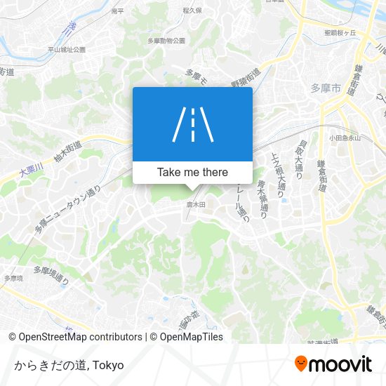からきだの道 map