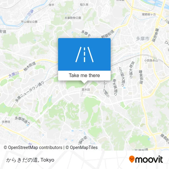 からきだの道 map