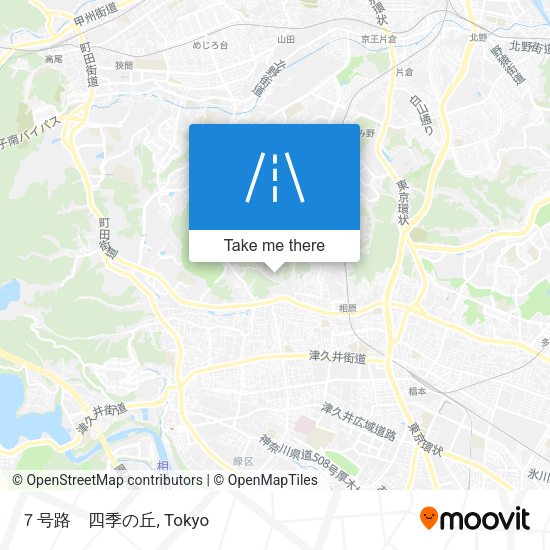 ７号路　四季の丘 map