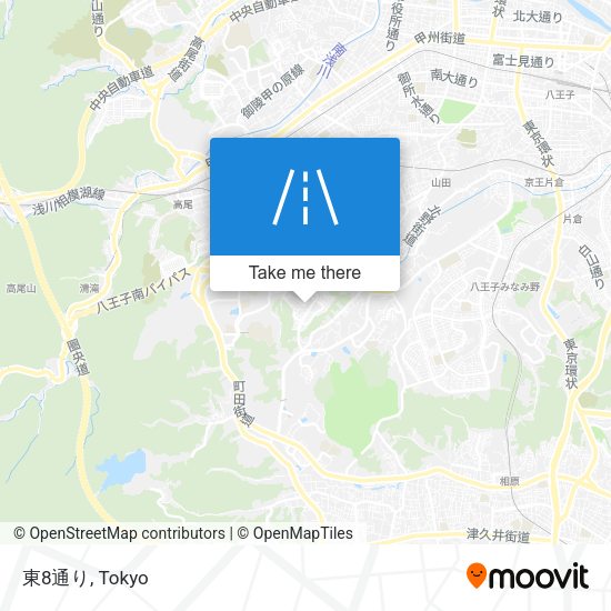 東8通り map