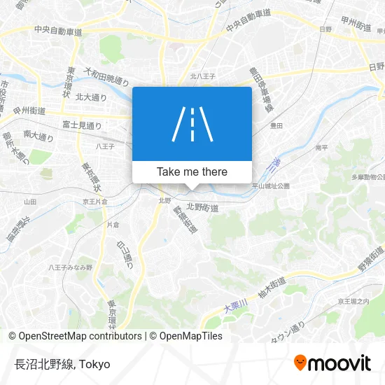 長沼北野線 map