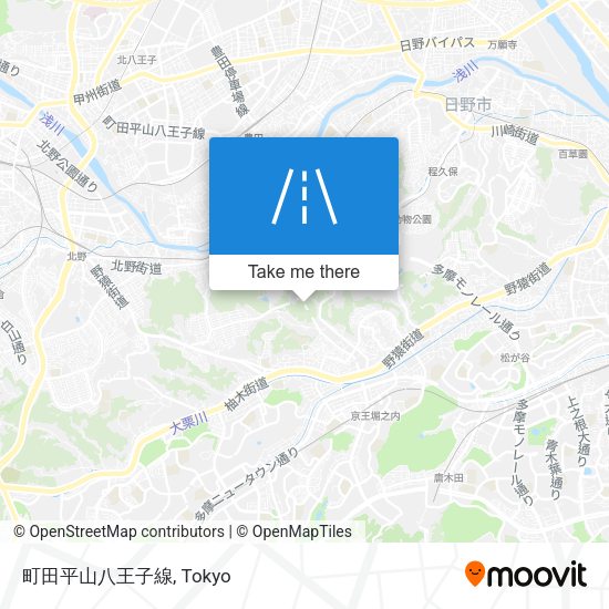 町田平山八王子線 map
