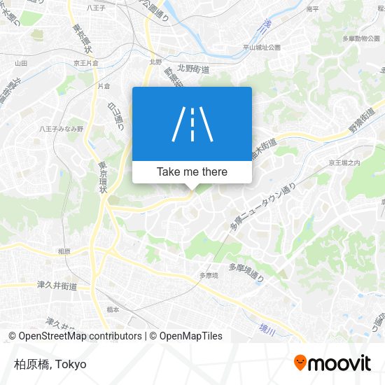 柏原橋 map