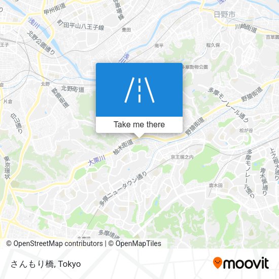 さんもり橋 map