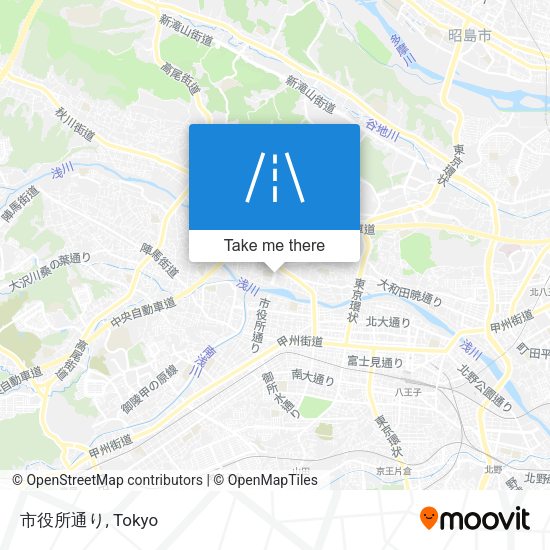 市役所通り map