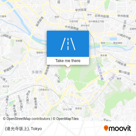 (連光寺坂上) map