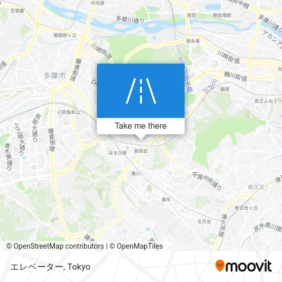 エレベーター map
