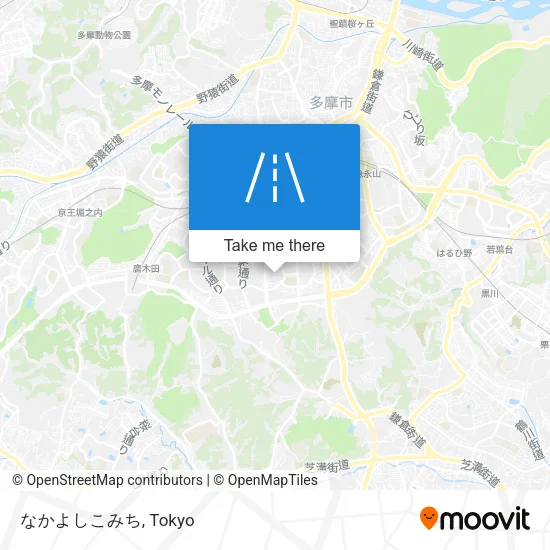 なかよしこみち map