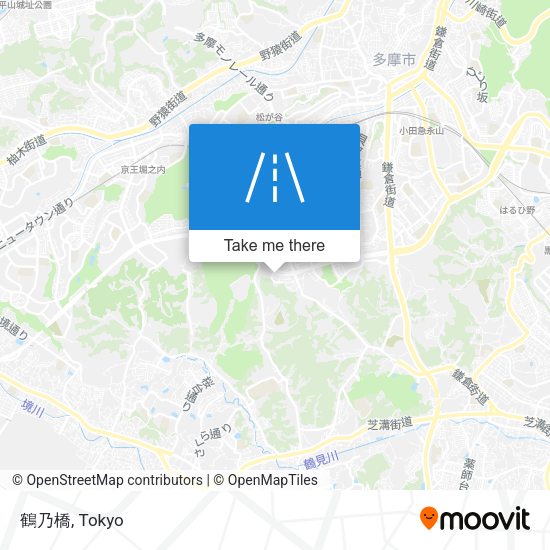 鶴乃橋 map