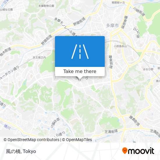 風の橋 map