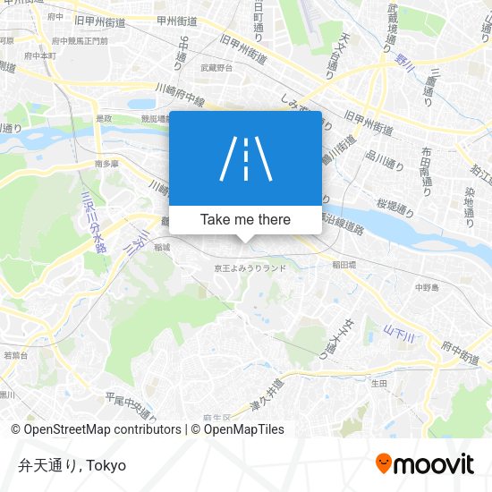 弁天通り map