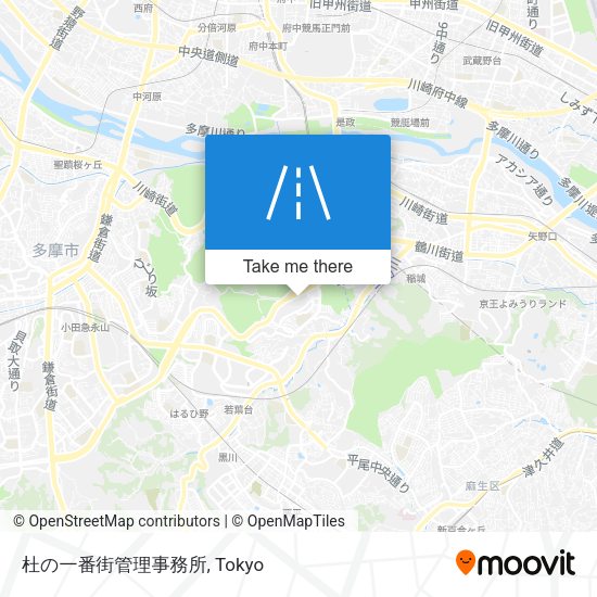 杜の一番街管理事務所 map
