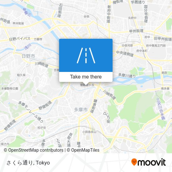 さくら通り map