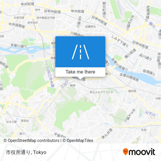 市役所通り map