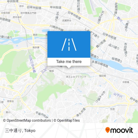 三中通り map