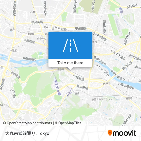 大丸南武線通り map
