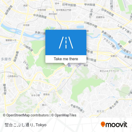 竪台こぶし通り map