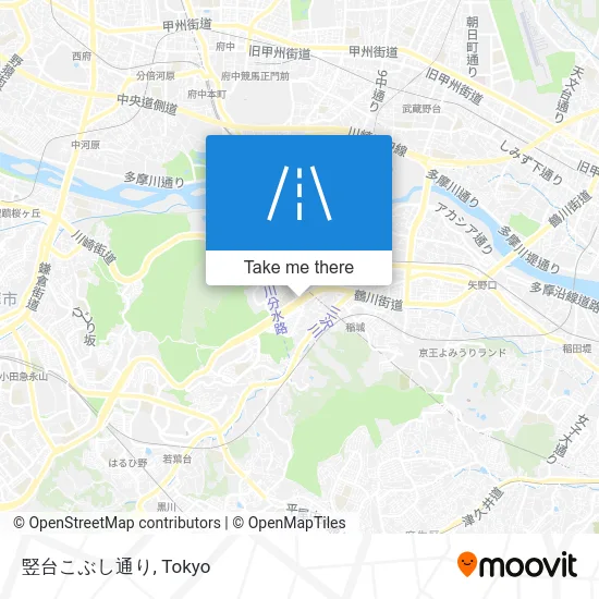 竪台こぶし通り map