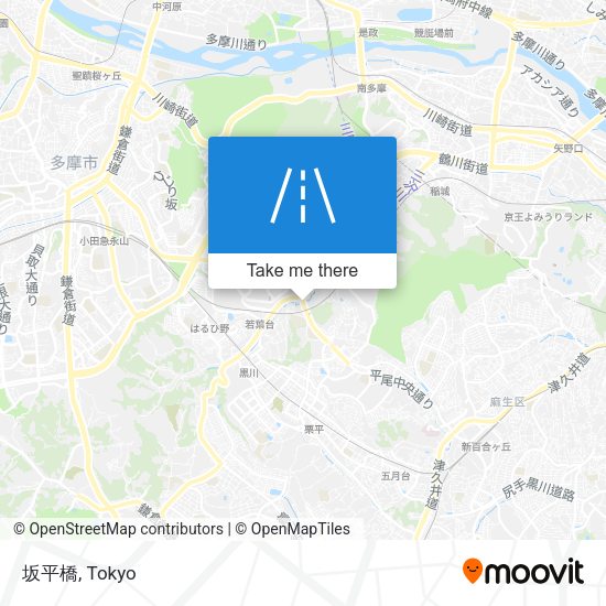 坂平橋 map