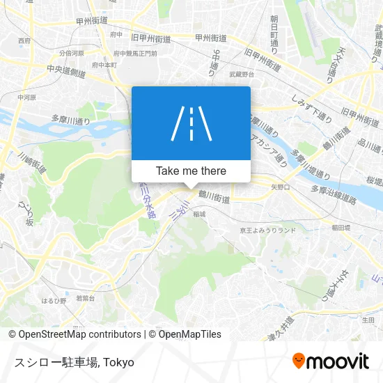 スシロー駐車場 map