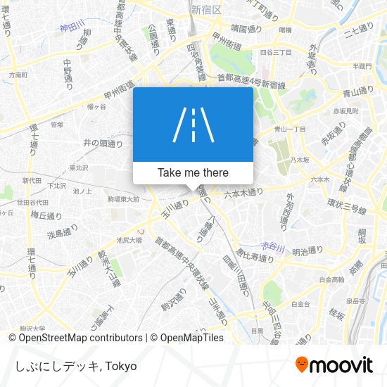 しぶにしデッキ map