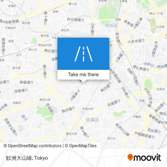 鮫洲大山線 map