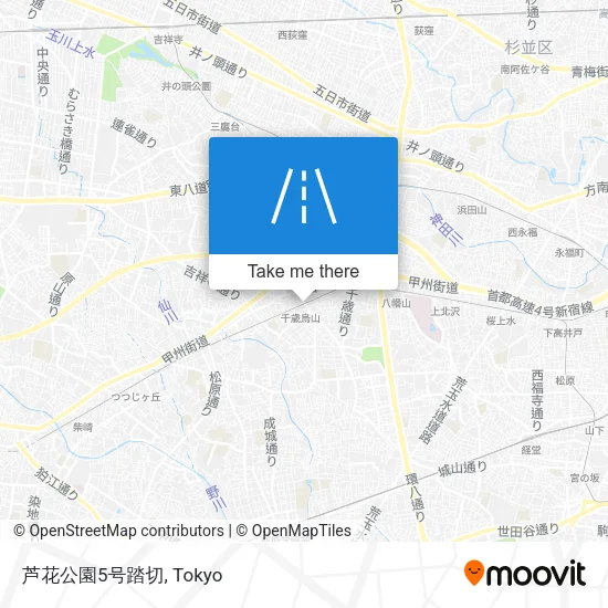 芦花公園5号踏切 map