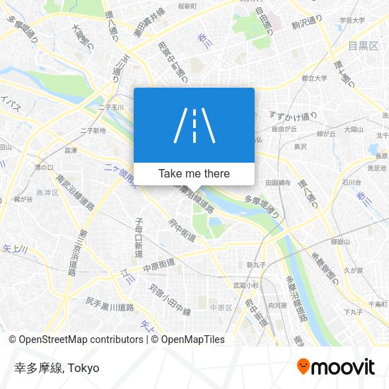 幸多摩線 map