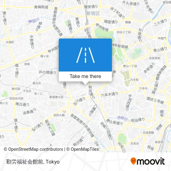 勤労福祉会館前 map