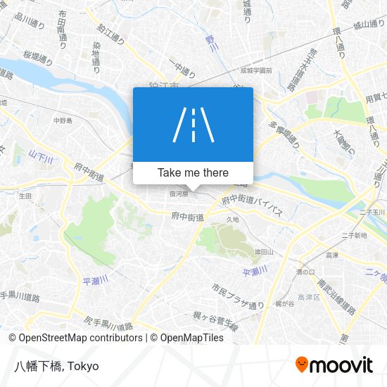 八幡下橋 map