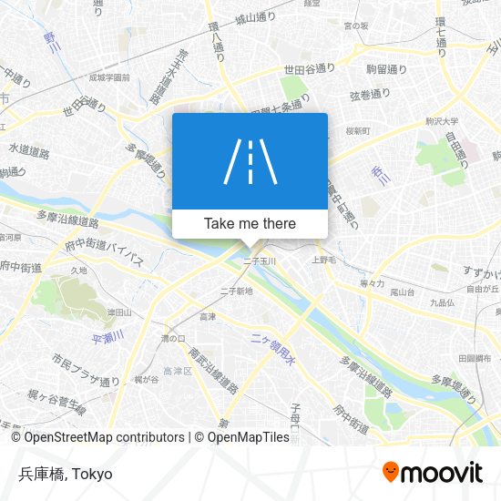 兵庫橋 map